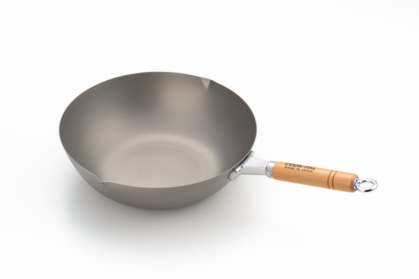 YOSHIKAWA COOK-PAL Titanium Wok 30cm　COOK-PAL チタン北京鍋