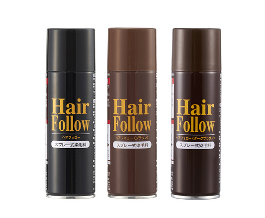 HAIR FOLLOW - covering spray for thin hair