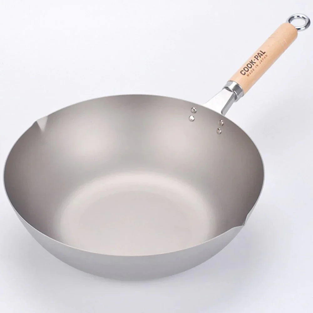 YOSHIKAWA COOK-PAL Titanium Wok 30cm　COOK-PAL チタン北京鍋