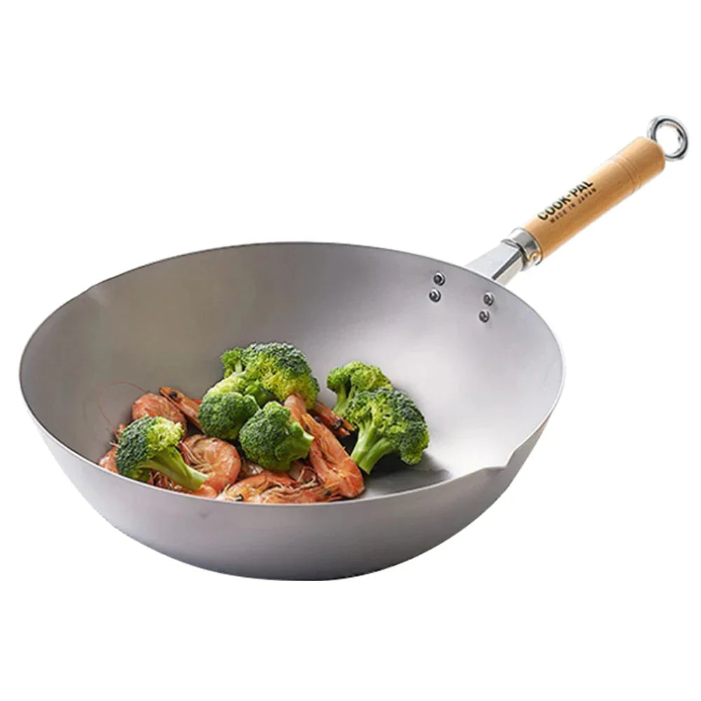 YOSHIKAWA COOK-PAL Titanium Wok 30cm　COOK-PAL チタン北京鍋