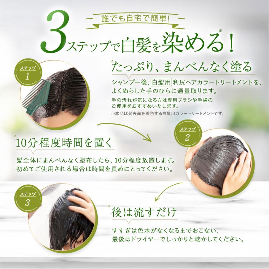 Sastty Rishiri Hair Color Treatment for Gray Hair